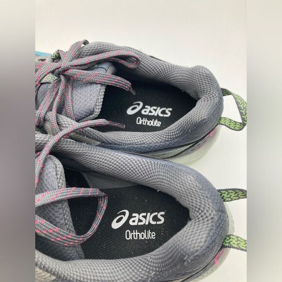 ASICS Gel-Venture Women’s Shoes Sneakers Sz 11 Wide Metropolis / Gris Blue EUC - Picture 3 of 11